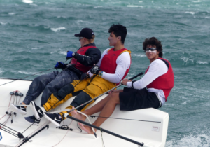 Takahashi and his winning Crew