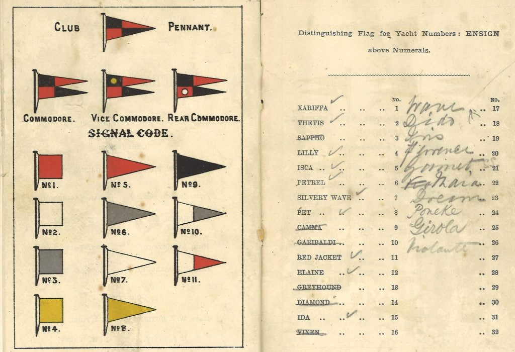 Xarifa: Our Club’s first yacht – Royal Port Nicholson Yacht Club